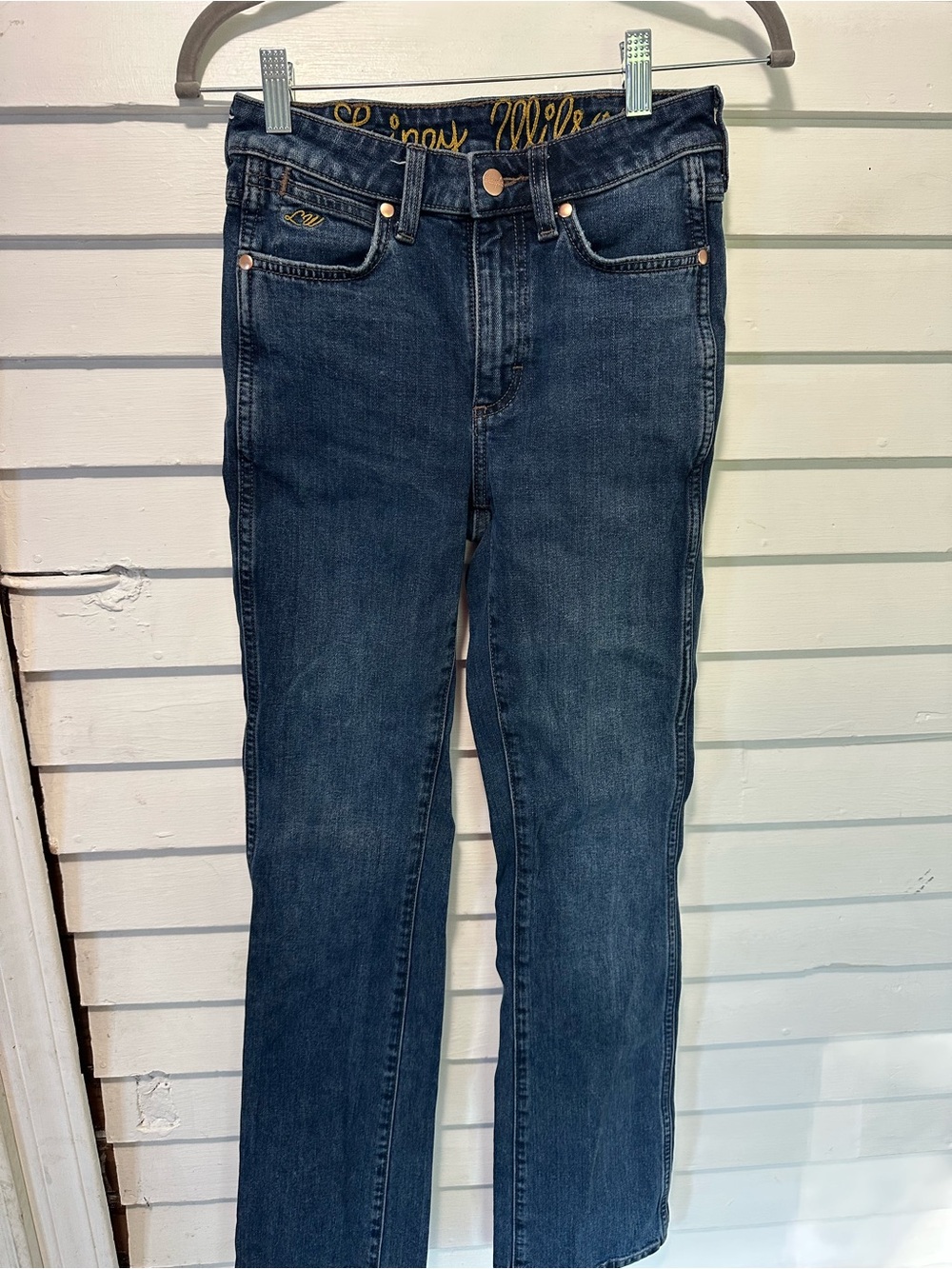 Lainey Wilson flare wrangler Jean 24x32